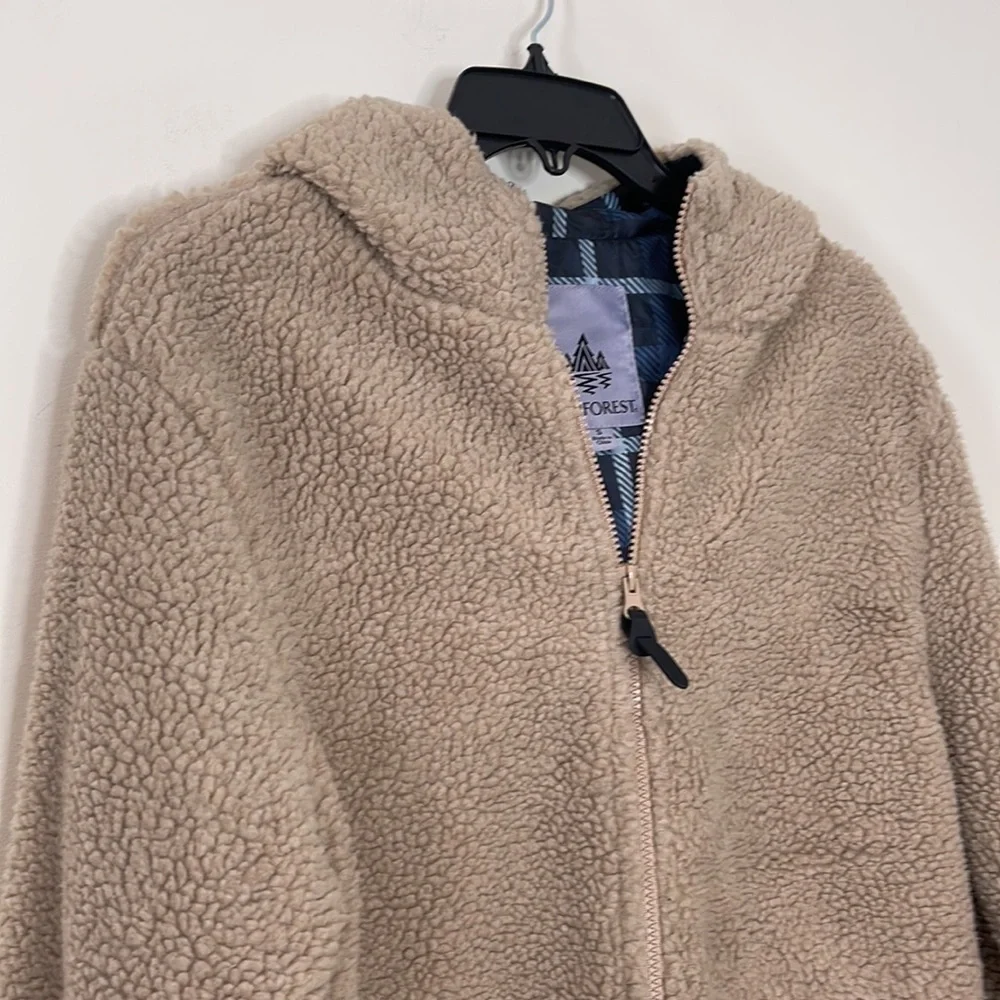 RAINFOREST Faux Fur Hooded Jacket NWT Size Small